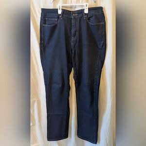 Levi's Women's Midnight Blue Mid Rise Skinny Jeans